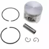 JARDIAFFAIRES Piston Complet 50mm Adaptable Tronçonneuse Husqvarna 362, 371 Ou 372