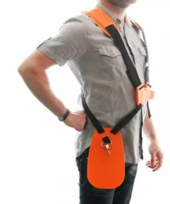 JARDIAFFAIRES Harnais à Double Bretelles Réglables Pour Débroussailleuse -Débroussailleuse Soldes Magasin 1074742 2