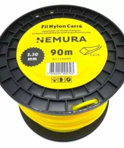 ADAPTABLE Fil Débroussailleuse Carré L: 90m, Ø: 3,30mm -Débroussailleuse Soldes Magasin 11331840 2