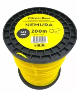 ADAPTABLE Fil Débroussailleuse Rond L: 200m, Ø: 3,30mm -Débroussailleuse Soldes Magasin 11331868 2