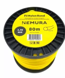 ADAPTABLE Fil Débroussailleuse Rond L: 80m, Ø: 2,70mm 5 ADAPTABLE Fil Débroussailleuse Rond L: 80m, Ø: 2,70mm -Débroussailleuse Soldes Magasin 11331872 2