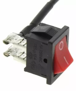 Cable + Interrupteur 2 Cosses Pour Debroussailleuse Ryobi -Débroussailleuse Soldes Magasin 11727332 3