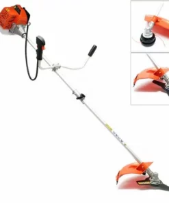 WILTEC Coupe-bordure à Essence 2en1 Débroussailleuse 1,76CV 1,3kW Taille- Haie Outil Jardin