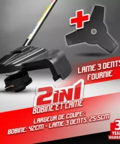 ELEM GARDEN TECHNIC Débroussailleuse électrique 1200W Garden Technic -Débroussailleuse Soldes Magasin 12853509 3