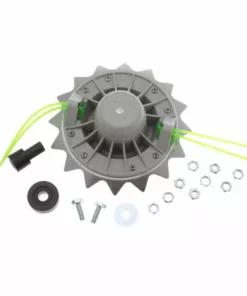 JARDIAFFAIRES Tête Mulching Shredder Line Pro Universelle Pour Débroussailleuse