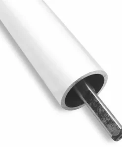 GREENCUT Barre Pour Accessoire 80CM 26MM Carré Mâle + Cannelures