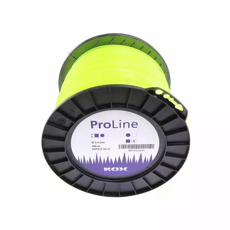 Fil Carré Pour Débroussailleuse KOX ProLine, épaisseur : 3 Mm, Long. : 195 M 3 Fil Carré Pour Débroussailleuse KOX ProLine, épaisseur : 3 Mm, Long. : 195 M