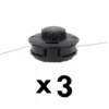 GT GARDEN Lot De 3 Têtes Fils Professionnelles Pour Débroussailleuse Et Multifonction 4 En 1 -Débroussailleuse Soldes Magasin 16924618 1