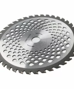 Boudech Disque à Lames En Acier De Qualité Supérieure Avec 40 Dents Pour Débroussailleuse Et Tondeuse à Gazon