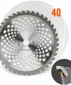Boudech Disque à Lames En Acier De Qualité Supérieure Avec 40 Dents Pour Débroussailleuse Et Tondeuse à Gazon 11 Boudech Disque à Lames En Acier De Qualité Supérieure Avec 40 Dents Pour Débroussailleuse Et Tondeuse à Gazon -Débroussailleuse Soldes Magasin 17605535 5