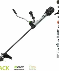 EGO POWER+ Pack Débroussailleuse PRO Batterie Dorsale 28Ah Arbre Carbone Egopower BCX3800E - Gris