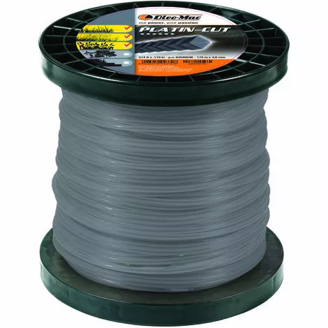 OLEO MAC Bobine De Fil Nylon Carré Ondulé D.3,5mm X 128m 3 OLEO MAC Bobine De Fil Nylon Carré Ondulé D.3,5mm X 128m
