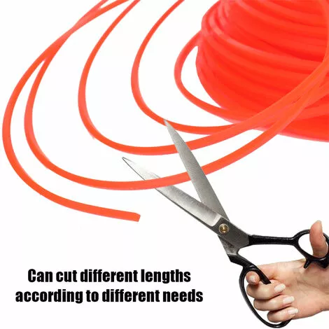 ASUPERMALL Professionnel Qualite Fine Corde En Nylon Tondeuse Debroussailleuse Tondeuse A Gazon Ligne Fauchage Fil Tondeuse Accessoires, 3.0Mm*70M, Carre 5 ASUPERMALL Professionnel Qualite Fine Corde En Nylon Tondeuse Debroussailleuse Tondeuse A Gazon Ligne Fauchage Fil Tondeuse Accessoires, 3.0Mm*70M, Carre – Image 3