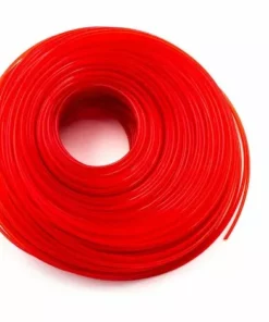 Vhbw Fil De Coupe Résistant De 2mm Diamètre Et 100 M De Long Rouge Pour Tondeuse à Gazon Et Débroussailleuse