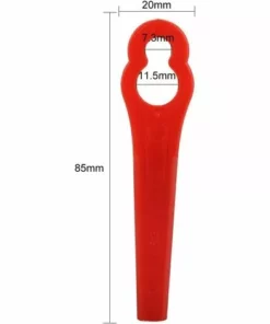 BEARSU 100 PCS Lames En Plastique De Rechange Pour Coupe Bordure Faucheuse Lame De Découpe Machine Découpage Lames Moteur Pièces Kit Pour FRT18A FRT18A1 Art 46155 FRT20A1 Accessoires 9 BEARSU 100 PCS Lames En Plastique De Rechange Pour Coupe Bordure Faucheuse Lame De Découpe Machine Découpage Lames Moteur Pièces Kit Pour FRT18A FRT18A1 Art 46155 FRT20A1 Accessoires -Débroussailleuse Soldes Magasin 25362573 3