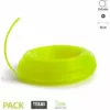 Fil Pour Rotofil Et Coupe Bordure Fluo Rond 2,4 Mm TEXAS 15 Mètres - Jaune -Débroussailleuse Soldes Magasin 29308120 1
