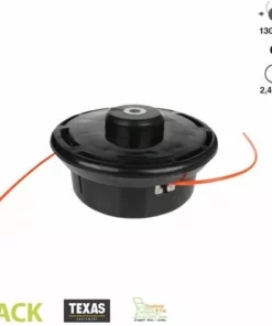 Tête De Débroussailleuse Universelle TEXAS Diamètre 130mm Fil 2,4mm