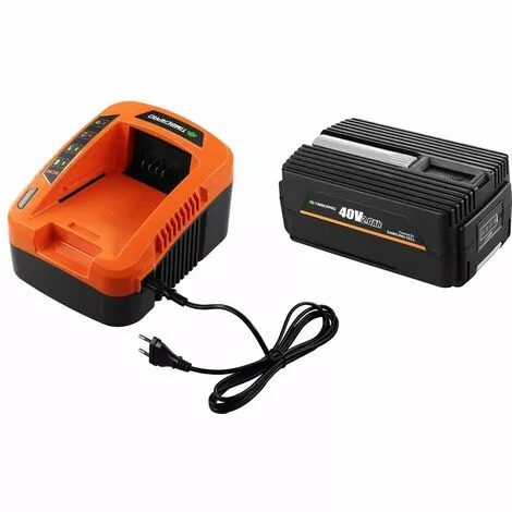 TIMBERPRO Débroussailleuse Coupe Bordure Sur Batterie Samsung 40 Volts Fournie Avec Son Chargeur 7 TIMBERPRO Débroussailleuse Coupe Bordure Sur Batterie Samsung 40 Volts Fournie Avec Son Chargeur – Image 5