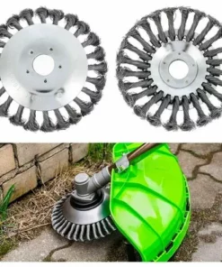 ILOVEMILAN Tête De Débroussailleuse Conique En Fil De Fer Noué De 200 Mm Pour Tondeuse à Gazon - Plateau De Désherbage En Métal Pour Débroussailleuse (15CM) 10 ILOVEMILAN Tête De Débroussailleuse Conique En Fil De Fer Noué De 200 Mm Pour Tondeuse à Gazon - Plateau De Désherbage En Métal Pour Débroussailleuse (15CM) -Débroussailleuse Soldes Magasin 30673287 4