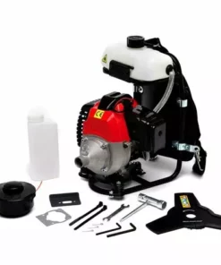 Varan Motors - Bc415d-2017 Débroussailleuse Thermique à Dos, Moteur 2 Temps 43cc 2CV - Rouge -Débroussailleuse Soldes Magasin 3081051 5