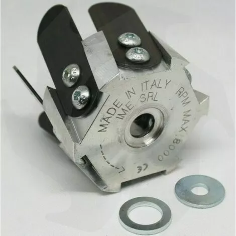 IME Tête Bineuse Universelle Pour Débroussailleuse Avec Lames En Acier + Kit De Lames De Rechange 5 IME Tête Bineuse Universelle Pour Débroussailleuse Avec Lames En Acier + Kit De Lames De Rechange – Image 3