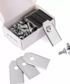 BETTERLIFE 45 X Lames De Couteau (3g-0.75mm) Avec 45 Vis,