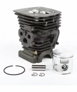 JARDIAFFAIRES Cylindre Piston 47mm Adaptable Tronçonneuse Husqvarna 455 Et 460