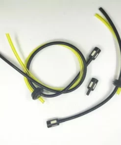 DONTODENT TheirNear 2Pcs Tuyaux D'essence Avec Filtre + 2 Mètres Tuyau D'arrosage Jaune, Universel Filtre à Essence Kit, Pour Tondeuse Coupe Herbe Débroussailleuse Tronconneuse