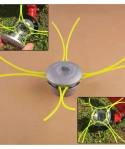 DONTODENT Tête De Débroussailleuse Universelle, Tête Coupe-bordure En Aluminium Fils Pour Débroussailleuse à Essence Tondeuse à Gazon A -Débroussailleuse Soldes Magasin 35440402 3