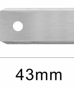THSINDE 45 X Lames De Couteau En Titane Pour Toutes Les Tondeuses Robotiques Husqvarn/Automower/ Yardforce/Gardena (3g-0.75mm) Avec 45 Vis,argenté