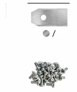 THSINDE 45 X Lames De Couteau En Titane Pour Toutes Les Tondeuses Robotiques Husqvarn/Automower/ Yardforce/Gardena (3g-0.75mm) Avec 45 Vis，argenté -Débroussailleuse Soldes Magasin 36048418 3