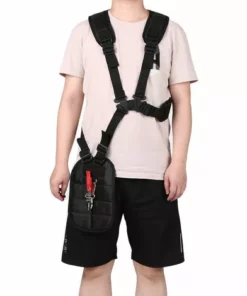 ASUPERMALL Sangle De Confort Sangle De Harnais De Tondeuse A Double Epaule Pour Harnais De Debroussailleuse Et Tondeuse Et Tondeuse, Noir -Débroussailleuse Soldes Magasin 36606587 5