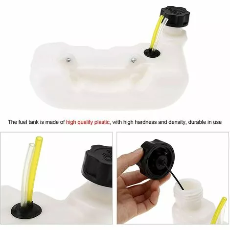 Kueatily Réservoir De Carburant De Tondeuse, Accessoire Pièce Rechange Débroussailleuse Tondeuse à Gazon Accessoires Pompe à Eau Assemblage De Pot D'Huile Pour Coupe-Bordure CG430 520 43CC 52CC 47CC 6 Kueatily Réservoir De Carburant De Tondeuse, Accessoire Pièce Rechange Débroussailleuse Tondeuse à Gazon Accessoires Pompe à Eau Assemblage De Pot D'Huile Pour Coupe-Bordure CG430 520 43CC 52CC 47CC – Image 4
