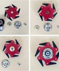 ILOVEMILAN Tête De Débroussailleuse, Coupe-Herbe Coupe-tête Pour Tondeuse Adapté Accessoires De Tondeuse à Gazon Pièces Tête De Tondeuse (Tête De Coupe à Six Lames) -Débroussailleuse Soldes Magasin 37878637 5