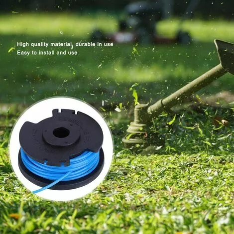 LITZEE Bobine De Rechange Pour Coupe-Bordures, 4 Pièces Bobine De Tondeuse à Gazon Bobines De Mangeur De Mauvaises Herbes Avec Couvercle Accessoires De Remplacement Pour Ryobi AC14RL3A AC80RL3 5 LITZEE Bobine De Rechange Pour Coupe-Bordures, 4 Pièces Bobine De Tondeuse à Gazon Bobines De Mangeur De Mauvaises Herbes Avec Couvercle Accessoires De Remplacement Pour Ryobi AC14RL3A AC80RL3 – Image 3