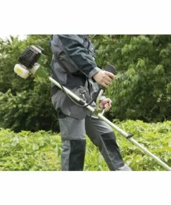 HELIOTRADE Débroussailleuse Thermique 42,7 CC 2 Temps - Fil Ou Lame 3 Dents -Débroussailleuse Soldes Magasin 40391599 4