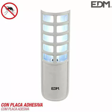 EDM Desinsectiseur électrique 9w Avec Plaque Adhésive 220/240v-50hz 3 EDM Desinsectiseur électrique 9w Avec Plaque Adhésive 220/240v-50hz