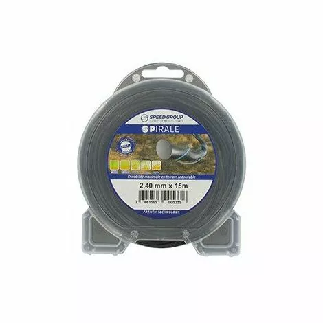 G�N�RIQUE Fil Nylon SPIRALE. Ø: 2,4mm, L: 15m. 3 G�N�RIQUE Fil Nylon SPIRALE. Ø: 2,4mm, L: 15m.