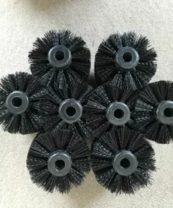 THSINDE Tête De Rechange Brosse WC,Tête De Brosse De Remplacement Pour Le Nettoyage De La Cuvette Des Toilettes,9pcs Noir