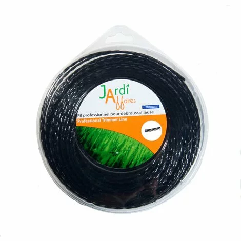 JARDIAFFAIRES Fil Pour Débroussailleuse Professionnel Torsade 4,4mm X 37 Mètres 3 JARDIAFFAIRES Fil Pour Débroussailleuse Professionnel Torsade 4,4mm X 37 Mètres