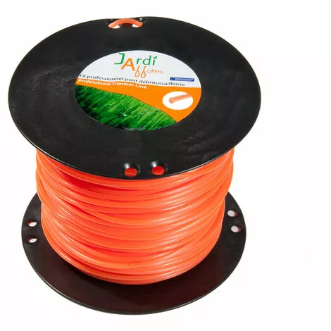 JARDIAFFAIRES Bobine De Fil Professionnel Rond Pour Débroussailleuse 2,4mm X 400 Mètres 3 JARDIAFFAIRES Bobine De Fil Professionnel Rond Pour Débroussailleuse 2,4mm X 400 Mètres