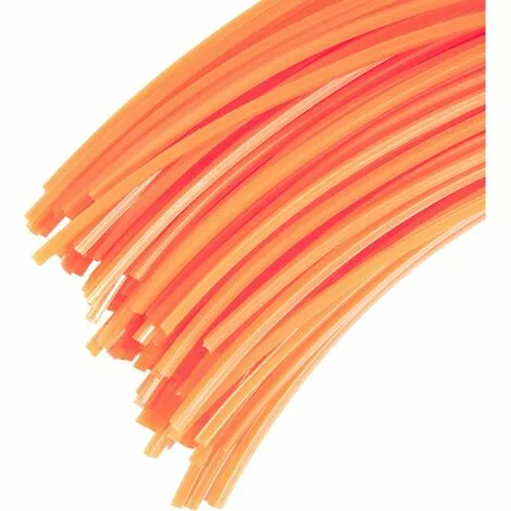 JARDIAFFAIRES 60 Brins De Fil Professionnel Carré Pour Débroussailleuse 4,4mm 42cm 3 JARDIAFFAIRES 60 Brins De Fil Professionnel Carré Pour Débroussailleuse 4,4mm 42cm