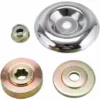ALMI Tête De Débroussailleuse 4 Pièces Kit Fixation écrou Lame Boîte, Boîte De Vitesses En Métal Pour Tondeuse à Gazon, Accessoires De Boîte De Vitesses En Métal Pour Tondeuse, Pour Tondeuse à Gazon, Machine D'irrigation -Débroussailleuse Soldes Magasin 43438008 1