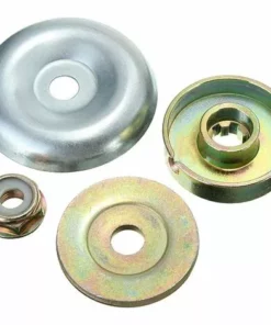 ALMI Tête De Débroussailleuse Lot De 4 écrous De Rechange En Métal Pour Tondeuse à Gazon, Lame De Désherbeur De Rechange Pour Tondeuse à Gazon, Accessoires De Rechange Pour Brosse Coupe-bordure, Coupe