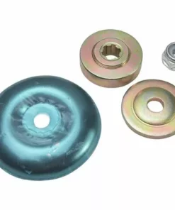 ALMI Tête De Débroussailleuse Lot De 4 écrous De Rechange En Métal Pour Tondeuse à Gazon, Lame De Désherbeur De Rechange Pour Tondeuse à Gazon, Accessoires De Rechange Pour Brosse Coupe-bordure, Coupe -Débroussailleuse Soldes Magasin 43438039 4