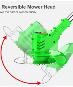 HAPPYSHOPPING Coupe-herbe Electrique 24V Tondeuse A Gazon Portable Rechargeable A Usage Domestique Tondeuse De Branches D'herbe Portable Sans Fil Pour L'elagage/la Tonte De La Cour De Jardin, Modele : Prise UE -Débroussailleuse Soldes Magasin 43439245 5