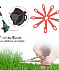 ALMI Tête De Débroussailleuse Lame Coupe Bordure,100pcs Lames En Plastique De Rechange Lame Taille Bordure Lame Plastique Coupe Bordure Lame Coupe Bordur,pour Jardin Et Pelouse Coupe-Bordures Sur Batterie 9 ALMI Tête De Débroussailleuse Lame Coupe Bordure,100pcs Lames En Plastique De Rechange Lame Taille Bordure Lame Plastique Coupe Bordure Lame Coupe Bordur,pour Jardin Et Pelouse Coupe-Bordures Sur Batterie -Débroussailleuse Soldes Magasin 43440424 3