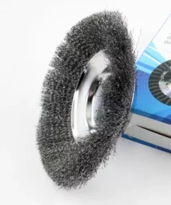 THSINDE Tête De Désherbage Fil D'acier, Brosse Rotative Disque De Pinceau à Roue Pour Outils De Pelouse Jardin Agriculture 8 Pouce