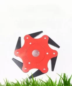 THSINDE Tête Faucheuse Fil Herbe Jardin Lame Droite De Débroussailleuse Pour Le Riz Paddy Jardin Cour Orchard 150MM