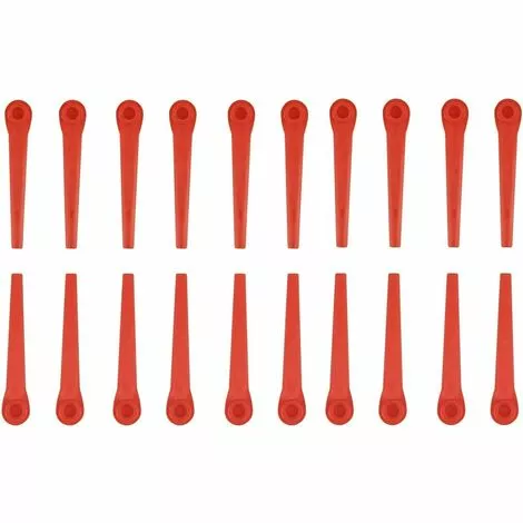 Couteaux En Plastique 100 Pièces Pour Coupe-herbe Gardena, Couteaux De Rechange Pour Coupe-herbe Gardena Et Coupe-herbe Sans Fil GrooFoo 5 Couteaux En Plastique 100 Pièces Pour Coupe-herbe Gardena, Couteaux De Rechange Pour Coupe-herbe Gardena Et Coupe-herbe Sans Fil GrooFoo – Image 3